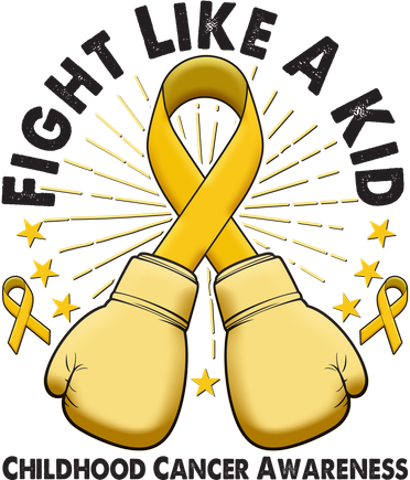 Boxing Fight Childhood Cancer Awareness Coaster