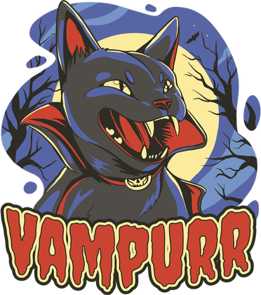Vampurr Vampire Cat Women's Sweatshirt