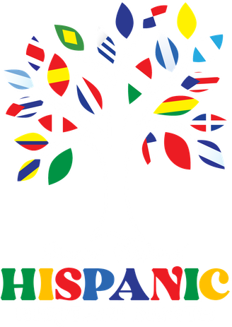 Happy National Hispanic Heritage Month Flag Tree Golf Towel