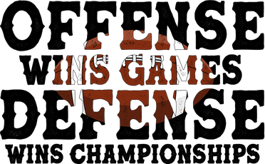 Offense Wins Games Defense Wins Championships T-Shirt