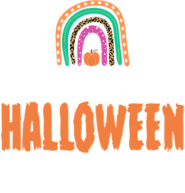 This Is My Spooky Halloween Costume Rainbow Fall Kids Long Sleeve Shirt