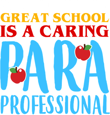 Behind Every Great School Is A Caring Para Professional Gift For Teacher Doddie Hoodie