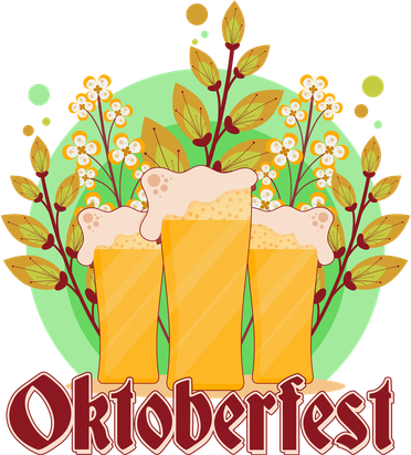 Boho Floral Oktoberfest Beers Kids Hoodie