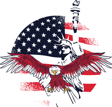 Liberty Eagle Toddler Hoodie