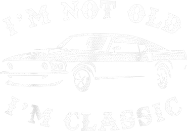 I'm Not Old, I'm Classic Vintage Muscle Car Enthusiast Baby Bodysuit