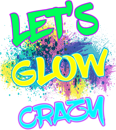 Let's Glow Crazy Glow Party 80s Retro Costume Party Lover Cute Gift Doggie Tank