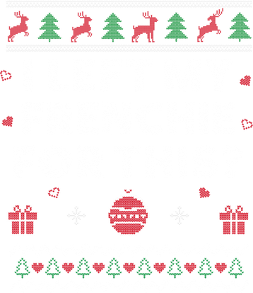 Frenchie Ugly Christmas Funny French Bulldog Dog Xmas Gift Toddler Sweatshirt