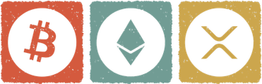 Vintage Crypto Cryptocurrency Crypto Ethereum Xrp Bitcoin Coaster