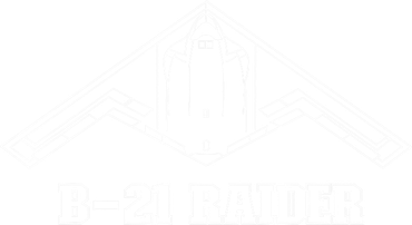 B21 Raider Stealth Bomber Aircraft / USA Airplane Aviation Bucket Hat
