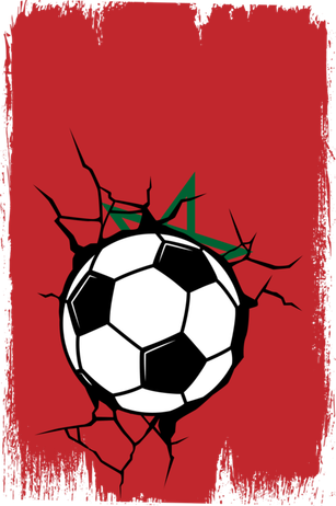 Morocco Soccer Gift Coffee Mug