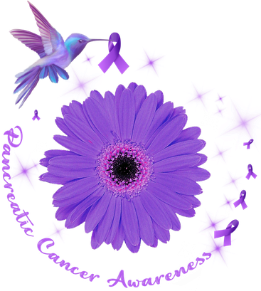 Hummingbird Purple Sunflower Pancreatic Cancer Awareness Gift Women's Dry Zone Grid Polo