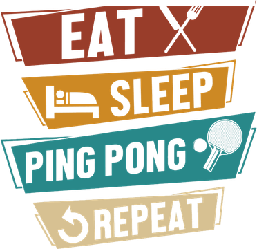 Table Tennis Lover Eat Sleep Ping Pong Repeat Women's Long Sleeve Shirt