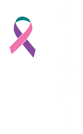 Thyroid Cancer American Flag Awareness Gift Women's T-Shirt