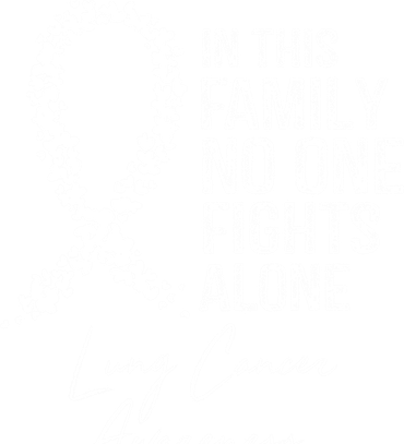 In This Family No One Fights Alone Gift Lung Cancer Kids Sweatshirt
