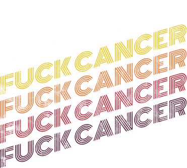 Fuck Cancer Vintage Retro Breast Cancer Awareness Gift Cool Gift Women's Hoodie