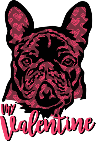 French Bulldog Dog Lover Valentines Day My Valentine Gift Hat