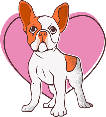 Funny Valentine's Day French Bulldog Dog Lover My Valentine Cute Gift Toddler T-Shirt
