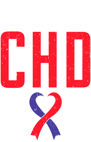 Chd Awareness Congenital Heart Chd Mom Ribbon Cute Gift Baby Bodysuit