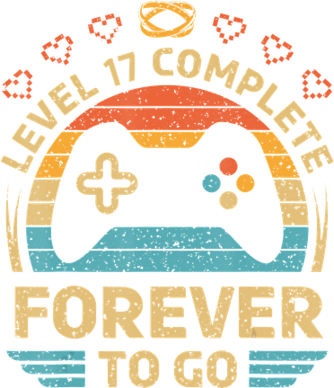 17Th Wedding Anniversary Video Gamer Level 17 Complete Coaster