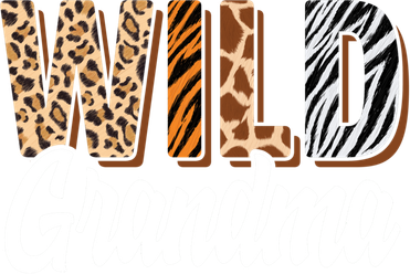 Wild Grandma Zoo Born Two Be Wild Bgiftday Safari Jungle Animal Gift Women's Sweatshirt
