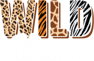 Wild Nana Zoo Born Two Be Wild Bgiftday Safari Jungle Animal Gift Women's T-Shirt