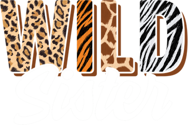 Wild Sister Zoo Born Two Be Wild Bgiftday Safari Jungle Animal Gift Hat