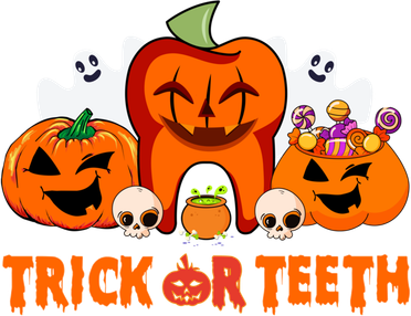 Trick Or Teeth Funny Dentist Halloween Dental Squad Great Gift Kids T-Shirt