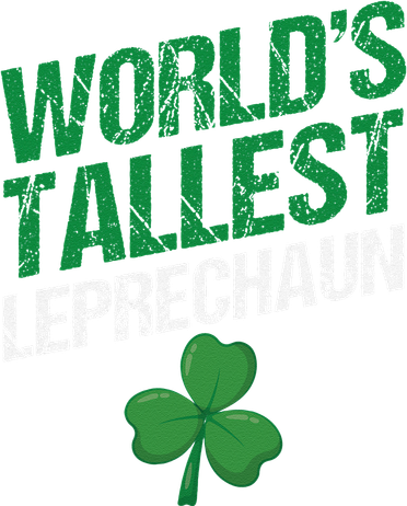 Funny Saint Patrick's Day World's Tallest Leprechaun Toddler Long Sleeve