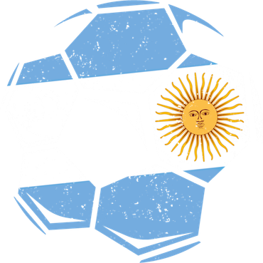 Argentina Ball Flag Patriotic Football Proud Nostalgic Gift Santa Hat