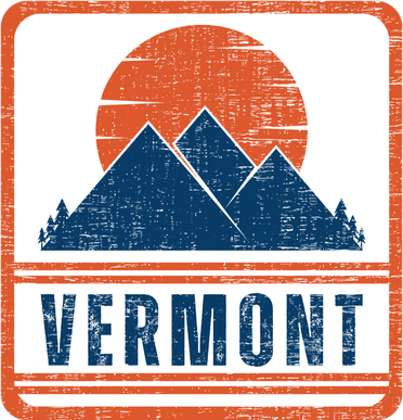 Retro Vintage Vermont USA Mountain Gift For Men Beanie