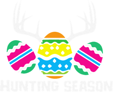 Hunting Eggs Easter Season Deer Antlers Hunter Fun Egg Hunt Doggie Tank