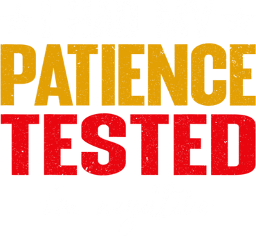 I Had My Patience Tested I'm Negative Sign Impatient People Hooded Wearable Blanket