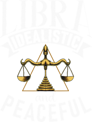 Libra Idealistic And Peaceful Zodiac Astronomy Nature Lover Doggie Tank
