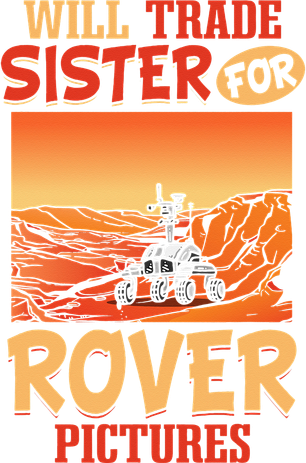 Mars Astronomy Will Trade Sister For Rover Pictures Hooded Wearable Blanket