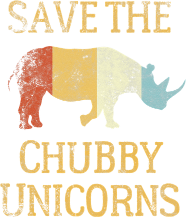 Save The Chubby Unicorns Retro Vintage Colors Coaster