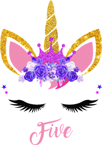 5 Years Old Unicorn Birthday 5th Birthday Unicorn Tumbler