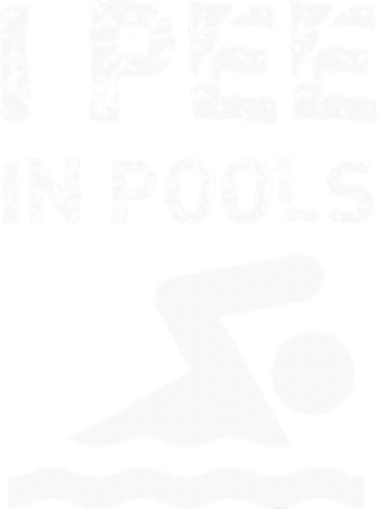 I Pee In Pools Funny Swimming Sarcastic Swim Saying Doggie Tank