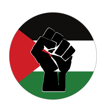 Free Palestine Save Gaza Palestinian Supporters Flag And Fist Gift Tumbler