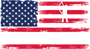 American Flag Archery Dad Father's Day Meaningful Gift Kids T-Shirt