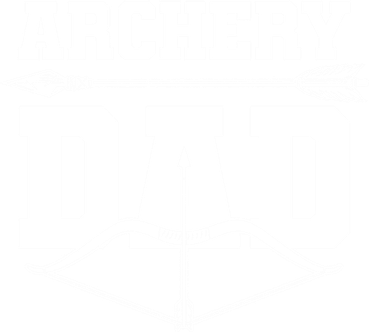 Archery Dad Bow And Arrow Father's Day Archer Great Gift Kids T-Shirt