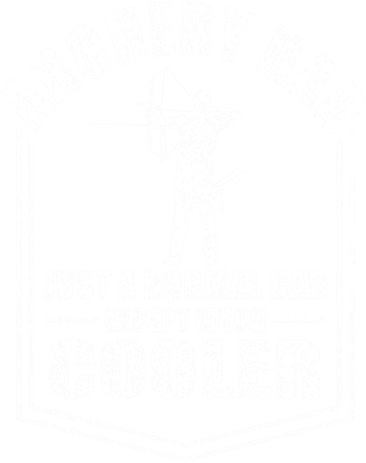 Archery Dad Just A Normal Dad Except Cooler Fathers Day Funny Gift Kids T-Shirt