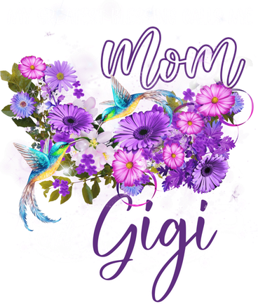 My Greatest Blessing Calls Me Mom And Gigi Hummingbirds Gift Kids T-Shirt