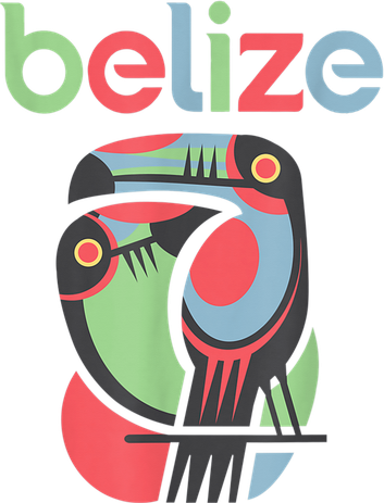 Tropical Summer Toucan Bird Colorful Belize Souvenir Baby Bodysuit