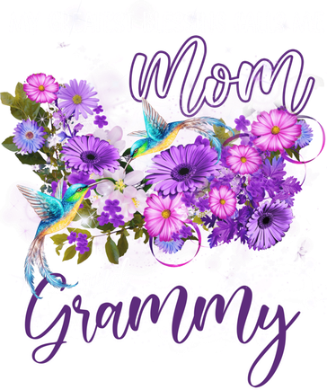 My Greatest Blessing Calls Me Mom And Grammy Hummingbirds Gift Tote Bag