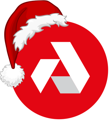 Akash Crypto Christmas Hat, Akash, Funny Crypto Santa Hat, Akash Logo Beanie