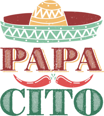 Papa Cito Cinco De Mayo Sombrero Hat Mexican Father Fiesta Gift Mousepad