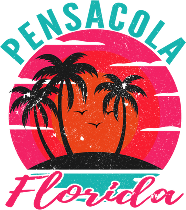 Pensacola Florida Beach Vacation Sunset Gift Women's T-Shirt