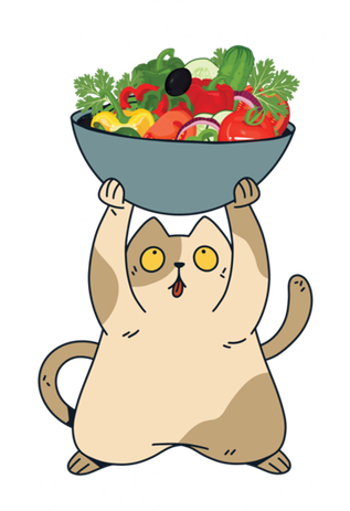 Go Vegan Right Meow Funny Veganism Cat Organic Food Vegan Gift Coffee Mug