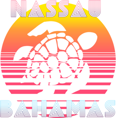Sea Turtle Nassau Bahamas Beach Travel Souvenir Vacation Gift Button