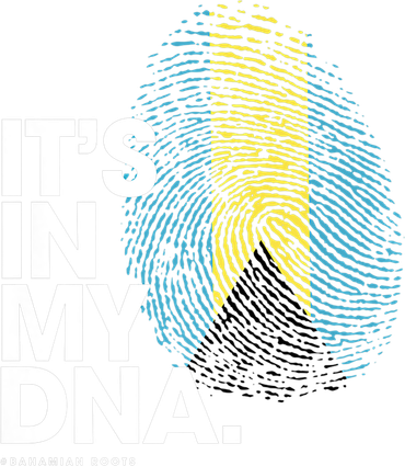 Its In My Dna Bahamas Flag Gift Bahamian Roots Gift Magnet